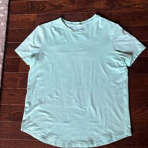 Lululemon Crew Neck Tee Short Sleeve Curved Hem